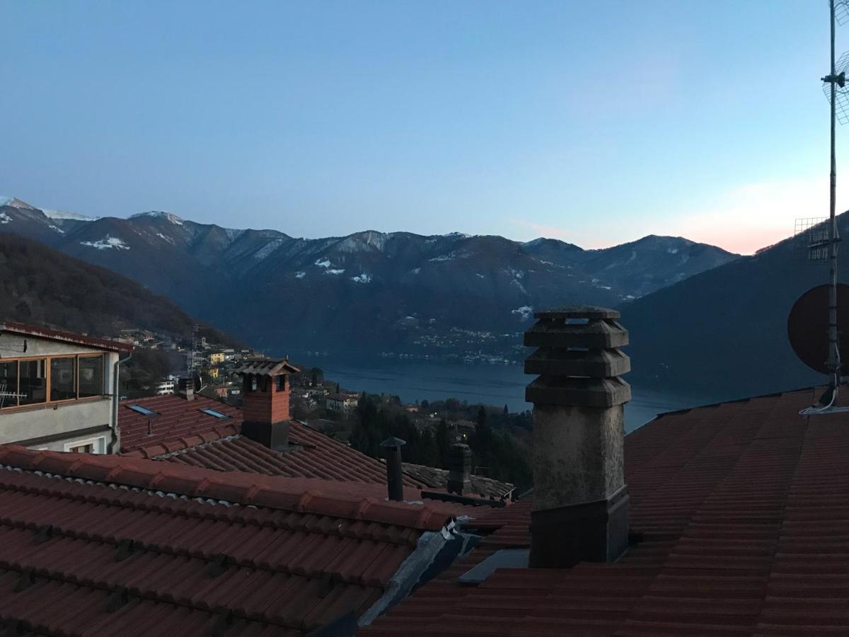 Casa Di Borgo Vista Lago Valsolda Bagian luar foto